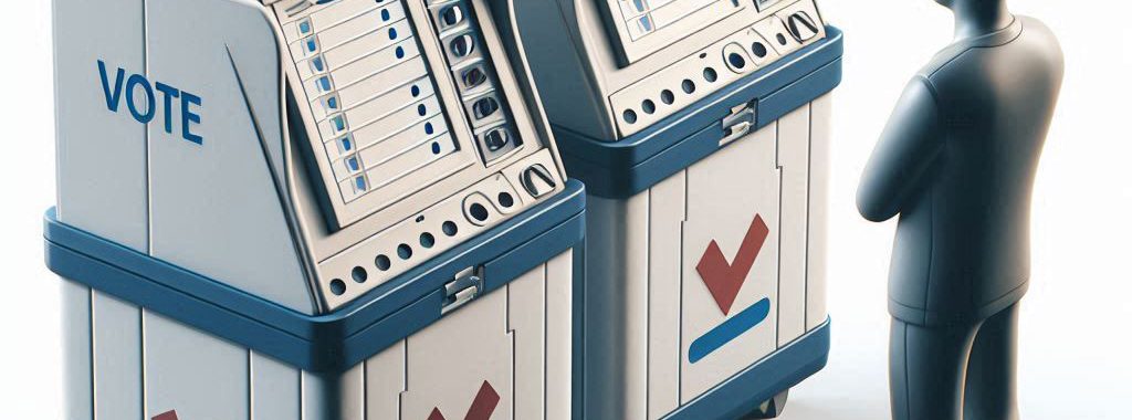 A voting machine