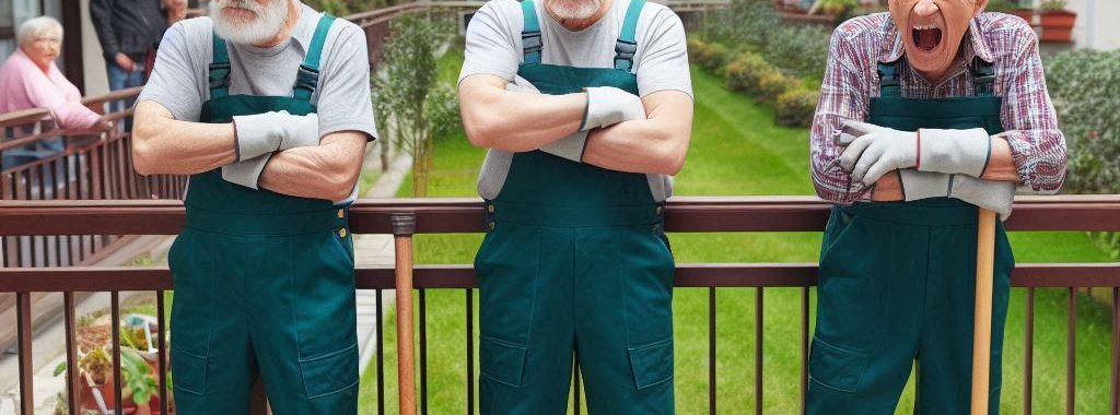 Angry gardeners